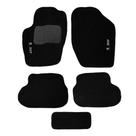 Tapete Carpete Peugeot 307 2003 a 201 Logo Bordado Preto 5 Peças Tapete Carpete Peugeot 307 2003 a 201 Logo Bordado Preto 5 Peças