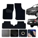 Tapete Carpete Picape Montana 3 Peças 2010 a 2015 2016 Linha Conforto Preto antiderrapante Tapete Carpete Picape Montana 3 Peças 2010 a 2015 2016 Linha Conforto Preto antiderrapante