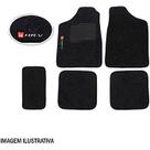 Tapete Carpete Preto Pinos Originais 5 Pc Hr -v 2016 Nk-586389