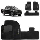 Tapete Carpete S10 2012 a 2023 Preto 3 Peças