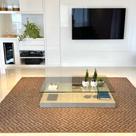 Tapete Carpete Sala Quarto Elegante Trama 1,50 X 2,00