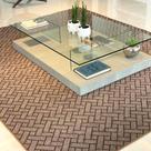 Tapete Carpete Sala Quarto Elegante Trama 1,50 X 2,00