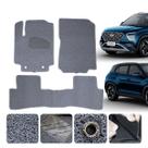 Tapete Carro Capacho Creta 2017 a 2021 Robusta Sob Medida Impermeável Black Friday Cor Cinza