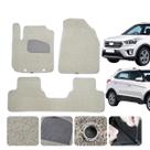 Tapete Carro Capacho Novo Creta 22 a 2026 Robusta Sob Medida Impermeável Black Friday Cor Bege