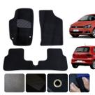 Tapete Carro Carpete Fox 2014 a 2016 Connect Xtreme Preto Robusto Premium Sob Medida