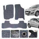 Tapete Carro Vinil compatível com I30 Comfort 2007 a 2011 Linha robusta Black Friday Cor Cinza