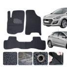 Tapete Carro Vinil compatível com I30 Comfort 2007 a 2011 Linha robusta Black Friday Cor Grafite