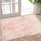 Tapete Castage Small 60x90cm rosa para entrada de banheiro e quarto Tapete Castage Small 60x90cm rosa para entrada de banheiro e quarto
