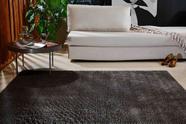 Tapete Classic Poliester 150x100cm Retangular Marrom Oasis