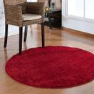 Tapete Classic Redondo Oasis Toque Macio 100cm - Rubi