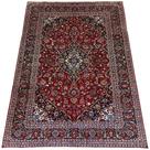 Tapete Clássico Persa Iraniano Kashan Vermelho 2,45 x 3,70m