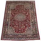 Tapete Clássico Persa Iraniano Masshad Vermelho 2,10 x 2,80m Tapete Clássico Persa Iraniano Masshad Vermelho 2,10 x 2,80m