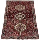 Tapete Clássico Persa Iraniano Shiraz Vermelho 1,60 x 2,40m Tapete Clássico Persa Iraniano Shiraz Vermelho 1,60 x 2,40m