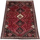 Tapete Clássico Persa Iraniano Shiraz Vermelho 2,25 x 2,98m Tapete Clássico Persa Iraniano Shiraz Vermelho 2,25 x 2,98m