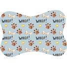 Tapete Comedouro para Pet com Estampa Digital Woof - 46x33cm
