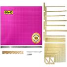 Tapete Corte 60 Regua Inox 60 Estilete Gabaritos Scrapbook R
