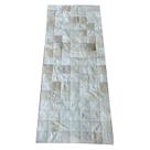 Tapete couro quadriculado bege claro 0,50x1,20 sem borda Tapete couro quadriculado bege claro 0,50x1,20 sem borda