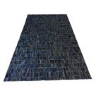 Tapete couro quadriculado preto natural 1,50x2,50 s/b pç 3x9 Tapete couro quadriculado preto natural 1,50x2,50 s/b pç 3x9
