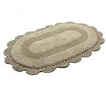 Tapete Crochê Oval 60x90cm - Kacyumara