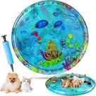 Tapete de Água Antiderrapante e Resistente em PVC 99 cm para Gatos e Cães