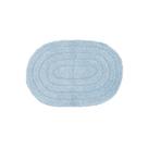 Tapete de Algodão Uzoo Oval Celeste 40X60Cm - 300723196 Tapete de Algodão Uzoo Oval Celeste 40X60Cm - 300723196