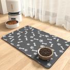 Tapete de alimentação para animais de estimação MontVoo Absorvente para comida e água 14x22cm