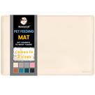 Tapete de alimentos para animais de estimação MateeyLife Silicone impermeável antiderrapante