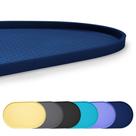 Tapete de alimentos para animais de estimação Yacee 100% impermeável de silicone BPA, azul marinho