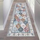 Tapete de área HEBE Hallway Runner Vintage Distressed 60x180cm