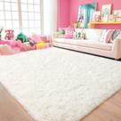 Tapete de área PIPABOBO Cream 120x180cm para quarto e sala de estar