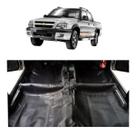 Tapete De Assoalho CHEVROLET S10 DUPLA ATE 2011 Vinil Preto