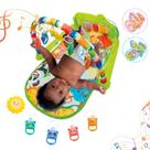 Tapete de Atividades Musical para Bebê com Piano Interativo Ginásio Mobile