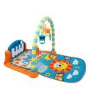 Tapete De Atividades Para Bebê Com Piano Musical E Móbile Ginásio Infantil Estampa Colorida Estimula Desenvolvimento Motor E Sensorial