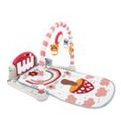 Tapete De Atividades Para Bebê Com Piano Musical E Móbile Ginásio Infantil Estampa Colorida Estimula Desenvolvimento Motor E Sensorial