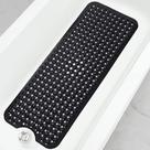 Tapete de banheira Linoows Extra Large, antiderrapante, 40x16in, preto Tapete de banheira Linoows Extra Large, antiderrapante, 40x16in, preto
