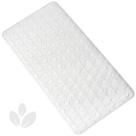 Tapete de banheira WRISIN Non Slip 100% borracha 43x89cm branco