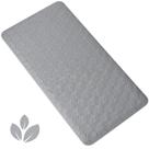 Tapete de banheira WRISIN Non Slip 100% borracha 43x89cm cinza