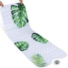 Tapete de banheira Yimobra Non Slip Extra Long 100x40cm Monstera