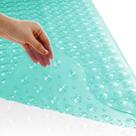 Tapete de banheira Yimobra Non Slip Extra Long 101x40cm, verde transparente