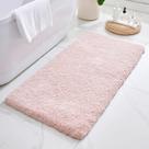 Tapete de banheiro ILANGO rosa antiderrapante superabsorvente 120x60cm