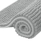 Tapete de banheiro SUBRTEX Chenille Bath Bath 50x80cm cinza claro Tapete de banheiro SUBRTEX Chenille Bath Bath 50x80cm cinza claro