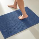 Tapete de banheiro TYUU, antiderrapante, lavável, superabsorvente, azul marinho Tapete de banheiro TYUU, antiderrapante, lavável, superabsorvente, azul marinho