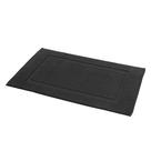 Tapete de banho Amazon Basics Banded Midnight Black 80x50cm