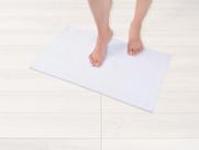 Tapete de banho American Soft Linen 100% algodão 43x61cm branco