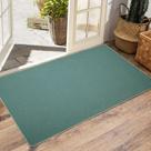 Tapete de banho antiderrapante Yancorp Ultra Thin 91x152 cm verde escuro