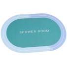 Tapete De Banho Azul Secagem Rápida E Antiderrapante Shower Room - 38x58 Castela Tapete De Banho Azul Secagem Rápida E Antiderrapante Shower Room - 38x58 Castela