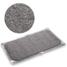 Tapete de banho BINO Loofah antiderrapante para banheira cinza claro