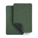 Tapete de banho Bosap Ultra Thin Rubber Green 43x69cm (pacote com 2)
