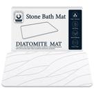 Tapete de banho Closefriend Diatomaceous Earth Stone Quick Dry White