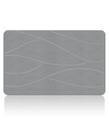 Tapete de banho de pedra Veeloim Diatomaceous Earth Non-Slip Grey
